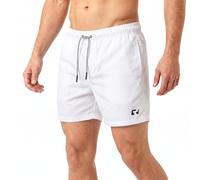 RIPT Essentials Bañador para hombre Shorts de Baño con Protección Solar UV 50 de Secado Rápido, Blanco, XXL