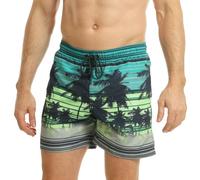 RIPT Essentials Bañador para hombre Shorts de Baño con Protección Solar UV 50 de Secado Rápido, Cal/Azul, M