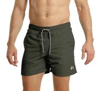 RIPT Essentials Bañador para hombre Shorts de Baño con Protección Solar UV 50 de Secado Rápido, Carbón, XXL