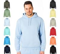 RIPT Essentials RCSWT763 Sudadera con capucha y capucha suave para hombre, Azul Cachemira, S