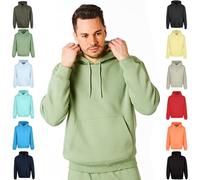 RIPT Essentials RCSWT763 Sudadera con capucha y capucha suave para hombre, Caqui, M