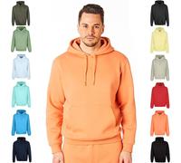 RIPT Essentials RCSWT763 Sudadera con capucha y capucha suave para hombre, Naranja, L