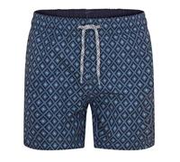 RIPT Performance Niño Essentials Pantalones Cortos de baño de Secado rápido con protección Solar UV 50, Estampado de Diamantes Azul, 5-6 Años
