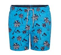 RIPT Performance Niño Essentials Pantalones Cortos de baño de Secado rápido con protección Solar UV 50, Palmera Azul, 5-6 Años