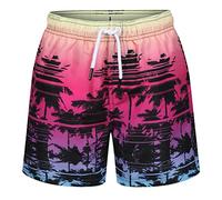 RIPT Performance Niño Essentials Pantalones cortos de baño de secado rápido con protección solar UV 50, Rose, 9-10 Años