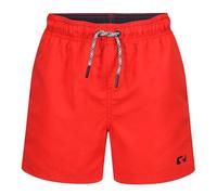 RIPT Performance RIPT Essentials Bañador niño Quick Dry UV 50 con protección Solar Pantalones Cortos de Natación para Niños, Rojo, 5-6 Años