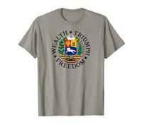 Riqueza, Triunfo, Libertad Escudo de Armas Venezuela Camiseta