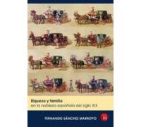 Riqueza Y Familia En La Nobleza Española Del Siglo XIX (NARRATIVA)
