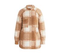 RISA Chaqueta de entretiempo beige / marrón / blanco L beige / marrón / blanco