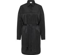 RISA Vestido camisero negro 40 negro