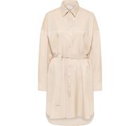 RISA Vestido camisero piel 38 piel