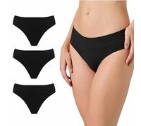 Risalti Bragas Brasileñas Mujer Pack 3 de Bambú - Tangas Sin Costuras Más Suaves Que Algodón, Ropa Interior - Made in Italy