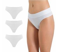 Risalti Bragas Mujer Brasileñas Bambu 3Pz - Bragas Brasileñas Mujer, Tangas Mujer Pack, Ropa Mujer, Más Suave Que Bragas Mujer Algodon, Tanga Mujer, Bragas Sin Costuras Mujer - Made in Italy
