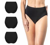 Risalti Bragas Mujer Cintura Alta Bambu 3Pz - Ropa Mujer, Más Suave Que Bragas Mujer Algodon Altas, Bragas Altas Mujer, Bragas Sin Costuras Mujer, Braguitas Mujer Transpirable - Made In Italy