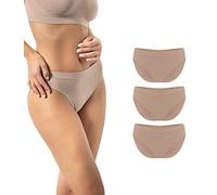 Risalti Bragas Mujer Microfibra 3 Pz - Pack Braguitas Mujer Transpirables, Sin Costuras y Etiquetas, Ropa Interior Suave y Elástica Más Confortable Que el Algodón - Made in Italy