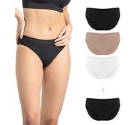 Risalti Bragas Mujer Microfibra 3 Pz - Pack Braguitas Mujer Transpirables, Sin Costuras y Etiquetas, Ropa Interior Suave y Elástica Más Confortable Que el Algodón - Made in Italy