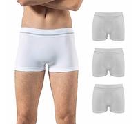 Risalti Calzoncillos Hombre Boxer de Microfibra 3 pzs - Boxers para Hombres Transpirables, Calzoncillos Boxer Hombre sin Costuras, Ropa Interior Hombre, Underwear Men - Made in Italy