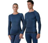 Risalti Camiseta Térmica Unisex de Lana Merino - Transpirable, Sin Costuras, Para Hombre y Mujer - Ropa Térmica Para Frío - Made in Italy