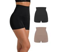 Risalti Fajas Reductoras Mujer Abdomen 2 Pzs - Braga Faja Reductora Mujer Invisible Sin Costuras y Etiquetas, Vientre Plano, Braga Moldeadora en Microfibra - Made in Italy