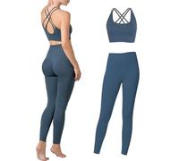 Risalti Leggins Push Up Sculpt - Deportivos de cintura alta sin costuras, pantalones de verano para mujer para yoga y fitness, 100% Made in Italy, Large-X-Large