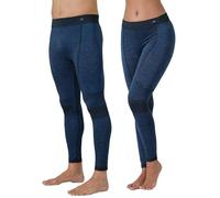 Risalti Mallas Térmicas Unisex de Lana Merino - Leggins Térmicos para Mujer y Hombre, Pantalones de Invierno, Jeggins sin Costuras - Deporte Técnico - Made in Italy