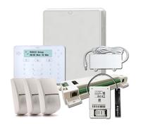 RISCO Adecuación G3 4G Kit LightSYS de Adecuación a Grado 3 Placa + Teclado táctil + Módulo GSM 4G + 3 Detectores + Fuente + Caj