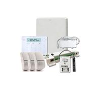 RISCO RISCO-95 G3-Umrüstung 2G LightSYS-Umrüstkit auf Grad 3: Platine + Touch-Tastatur + GSM-2G-Modul + 3 Melder + Fue