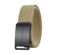 Risdany Cinturón elástico para hombre Cinturón tejido de nailon Cinturón tejido casual,3,8×120cm