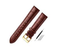 Risdany Correa de cuero unisex para hombre de 14-23 mm, estilo elegante e informal, clásica y duradera, con accesorios de correa reemplazables.,12 mm