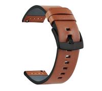 Risdany Correa de cuero vintage de 18-24 mm con hebilla de acero inoxidable, diseño unisex, adecuada para un uso diario cómodo.,24 mm