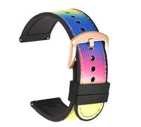 Risdany Correa de reloj de caucho de nailon tejido de 20 mm/22 mm de ancho, una correa de reloj deportivo impermeable de liberación rápida para hombres.,20 mm