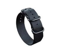 Risdany Correa de reloj de nailon engrosada de una sola capa para hombres y mujeres, 18-28 mm de ancho, duradera y cómoda.,22 mm