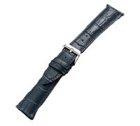 Risdany Correas de cuero artesanales de 12 a 24 mm con sistema de liberación rápida, impermeables y transpirables. Accesorios universales.,Azul,16 mm
