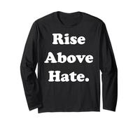 Rise Above Hate Empowerment Inspiration Manga Larga