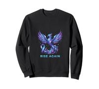 Rise Again Phoenix Ribbon - Diseño de Fuerza de Conciencia Sudadera