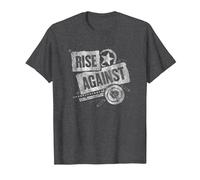 Rise Against - Patched Up - Merchandise Oficial Camiseta, Hombre, Jaspeado Oscuro, 5XL