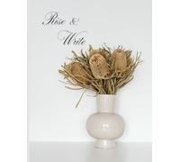 Rise and write , writing journal,unruled