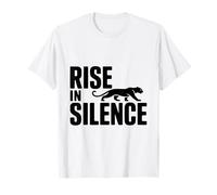 Rise In Silence Panther Camiseta