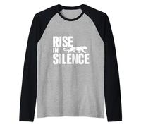 Rise In Silence Panther Camiseta Manga Raglan