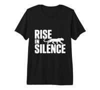 Rise In Silence Panther Camiseta Premium