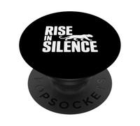 Rise In Silence Panther PopSockets PopGrip Adhesivo