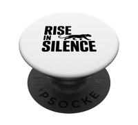 Rise In Silence Panther PopSockets PopGrip Adhesivo
