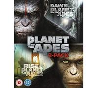 Rise Of The Planet Of The Apes/Dawn Of The Planet Of The Apes (2 Blu-Ray) [Edizione: Regno Unito] [Italia] [Blu-ray]