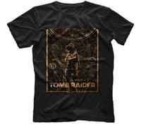 Rise of The Tomb Raider Movie Poster with Alicia Vikander as Lara Croft T ShirtBlack3XL