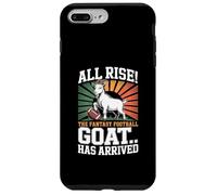 Rise The Fantasy Football GOAT Has Arrived Football Fans Carcasa para iPhone 7 Plus/8 Plus
