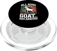 Rise The Fantasy Football GOAT Has Arrived Football Fans PopSockets PopGrip para MagSafe