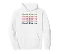 Rise & Thrive Retro Vintage Hombres Mujeres niños niñas Sudadera con Capucha