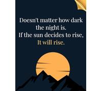 Rise & Write - A Ruled Writing Journal for Thoughts & Reflection