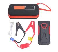 Risegun-Cargador De Batería De Coche De 12V, Pantalla LED De 18800mah, Fuente De Alimentación Móvil De Emergencia USB Dual con Luz