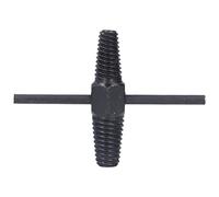 Risegun Extractor de tornillos de tubería, herramienta removedora de acero al carbono de doble cabeza con palanca para DN15 DN20